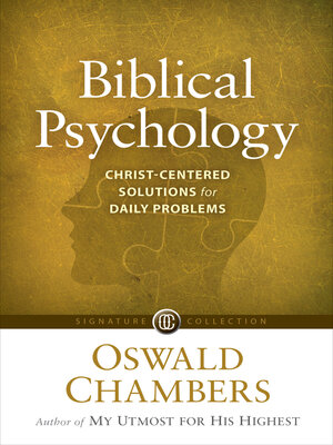 cover image of Biblical Psychology